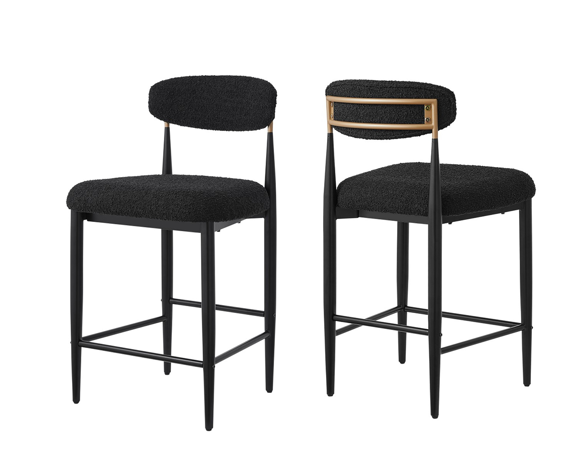Tabouret de bar Kodi - Lot de 2
