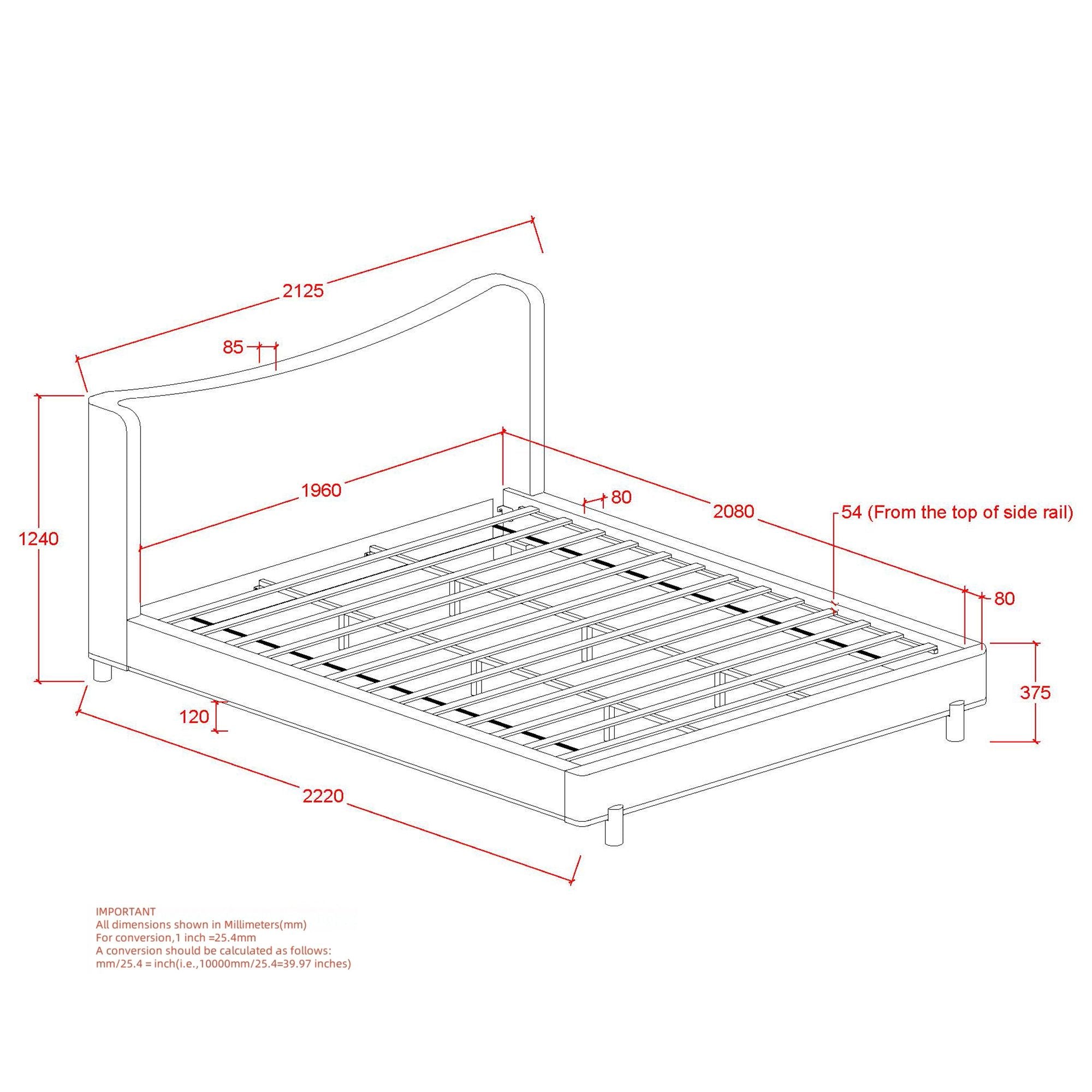 Isadora Platform Bed