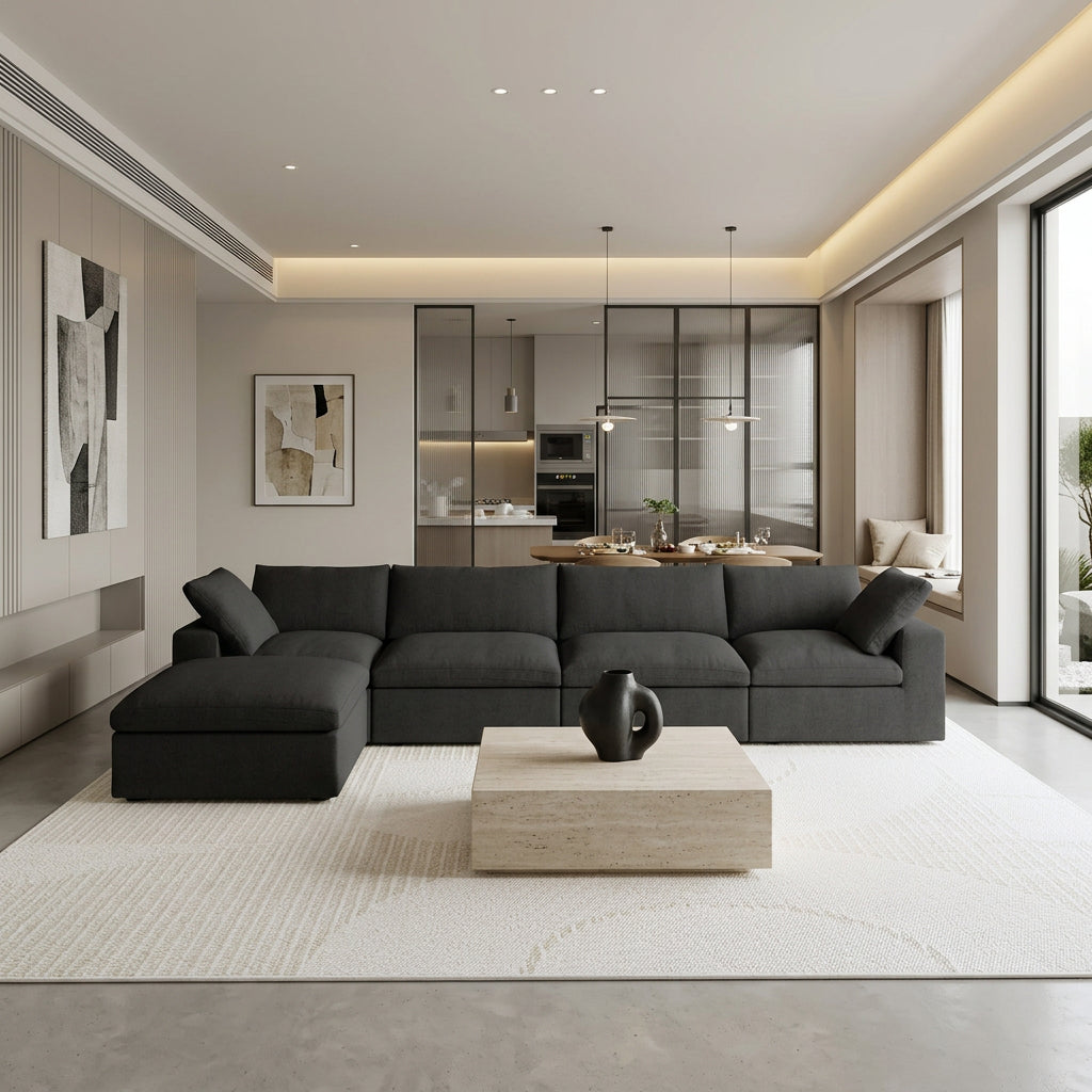 Zen Cloud Sectional Sofa