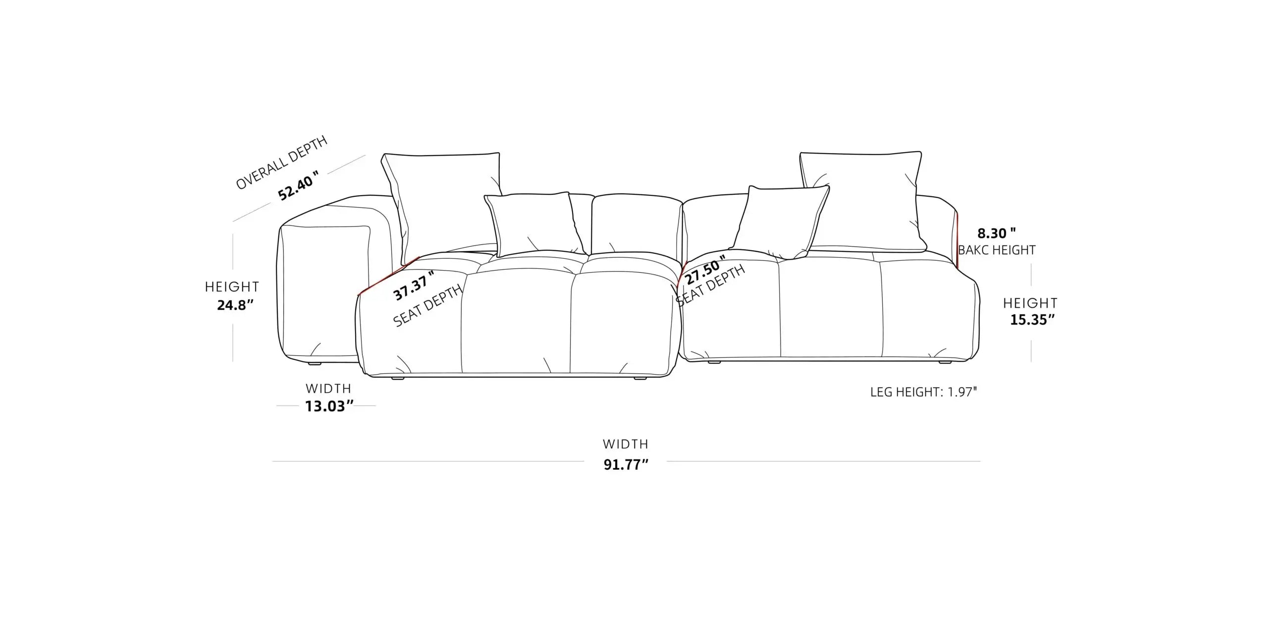 Pixel Classic Modular Sofa