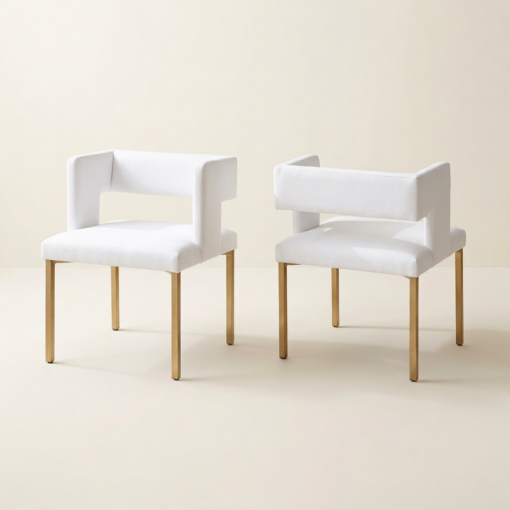 Chaise de salle à manger Anthony - Lot de 2