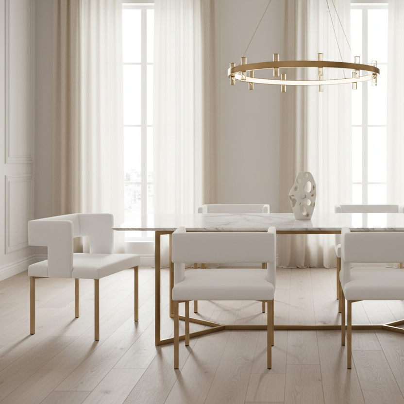 Chaise de salle à manger Anthony - Lot de 2