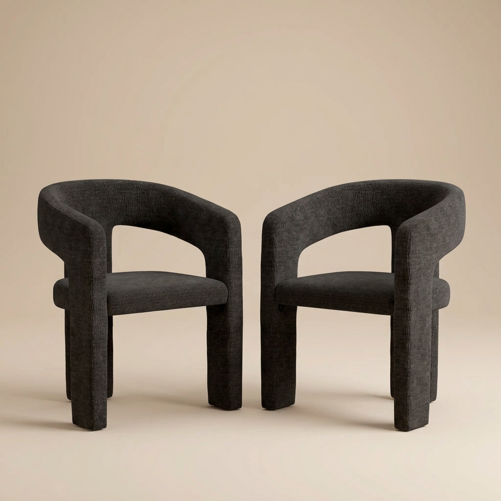 Chaise de salle à manger Amara, lot de 2