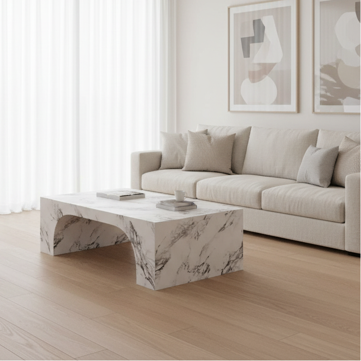 Table basse rectangulaire Atticus Contract Grade