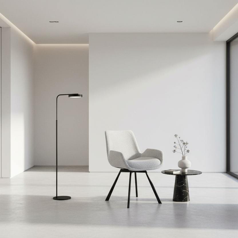 Chaise de salle à manger pivotante Signy, lot de 2