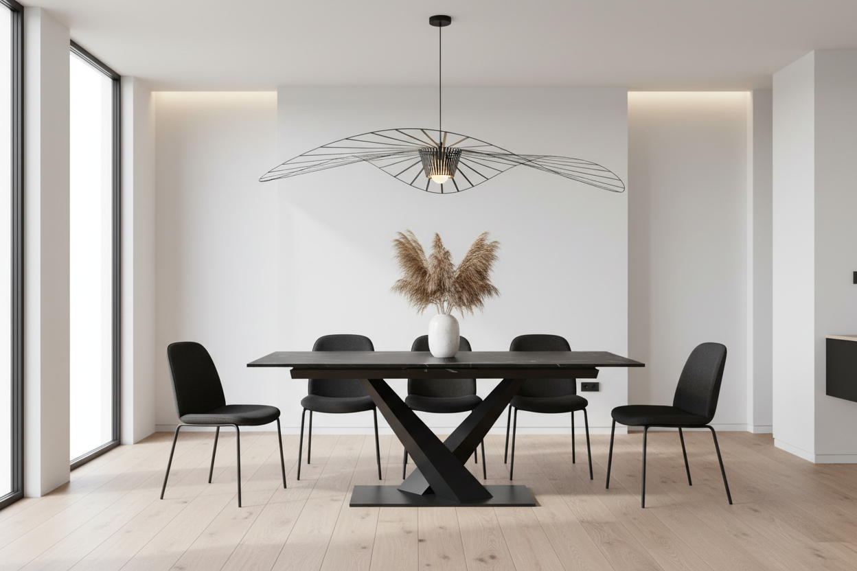 Table à manger Julius avec rallonge