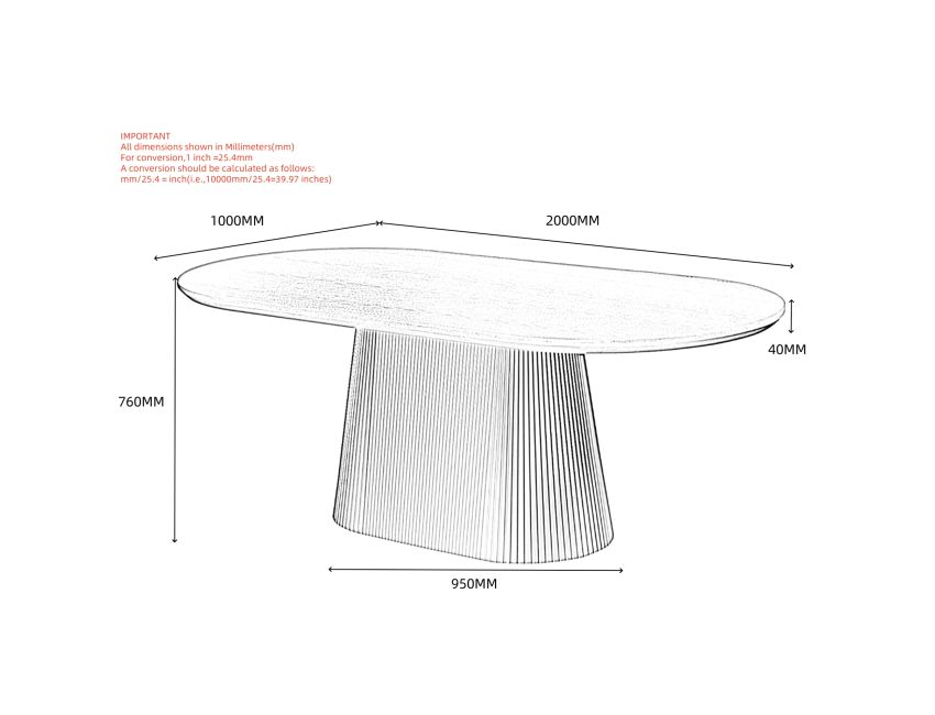Table à manger ronde Tovas