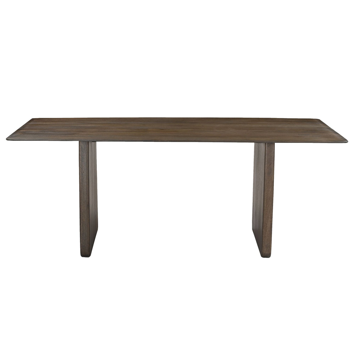 Bazul Rectangular Dining Table, 78" in Mocha