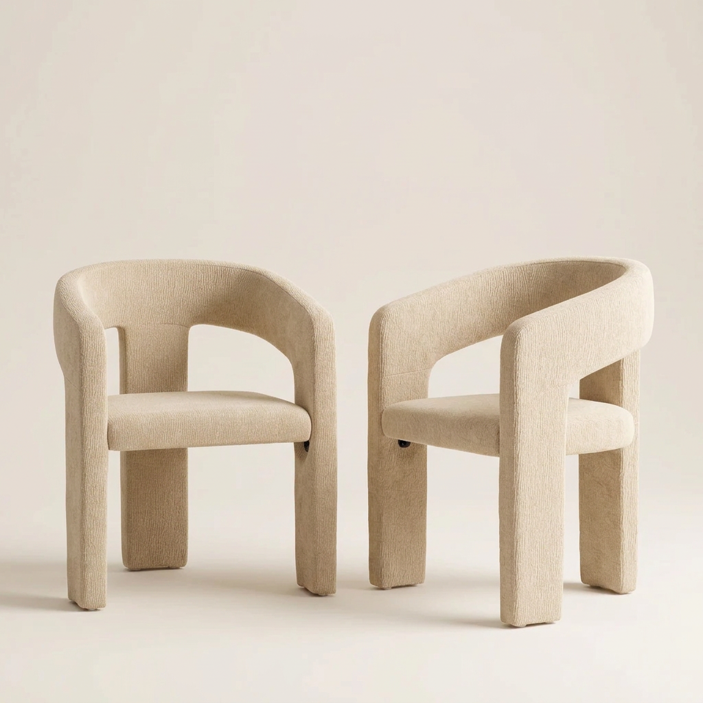 Chaise de salle à manger Amara, lot de 2