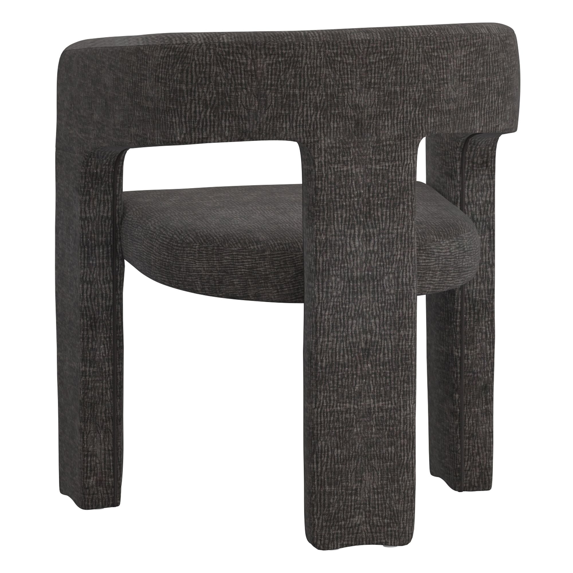 Tovas x Amara Dining Set — Charcoal Chairs
