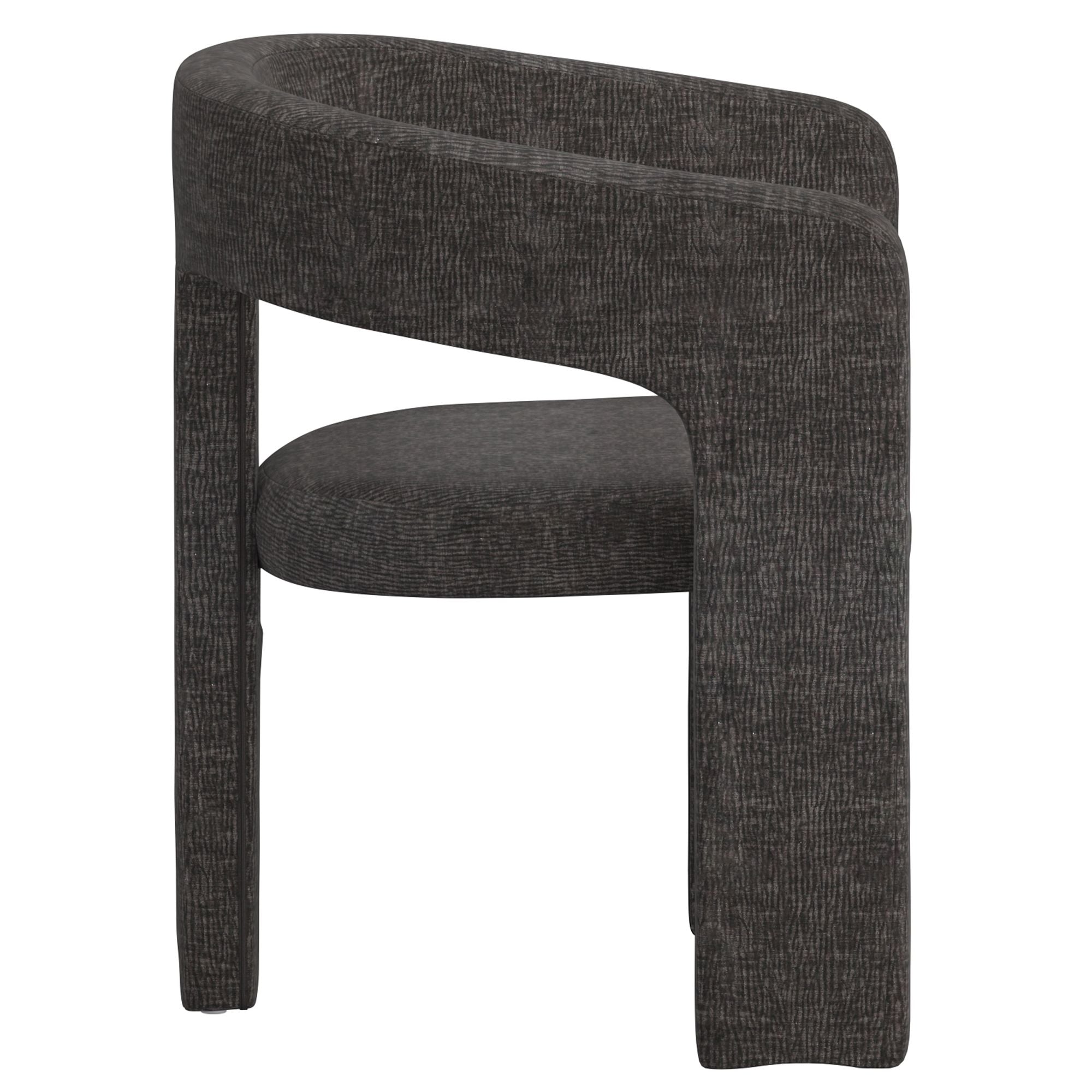 Tovas x Amara Dining Set — Charcoal Chairs