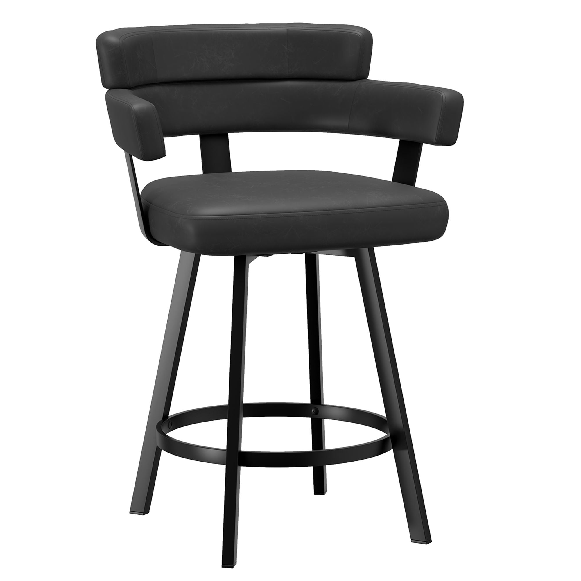 Oberon 26" Counter Stool with Swivel, Set of 2