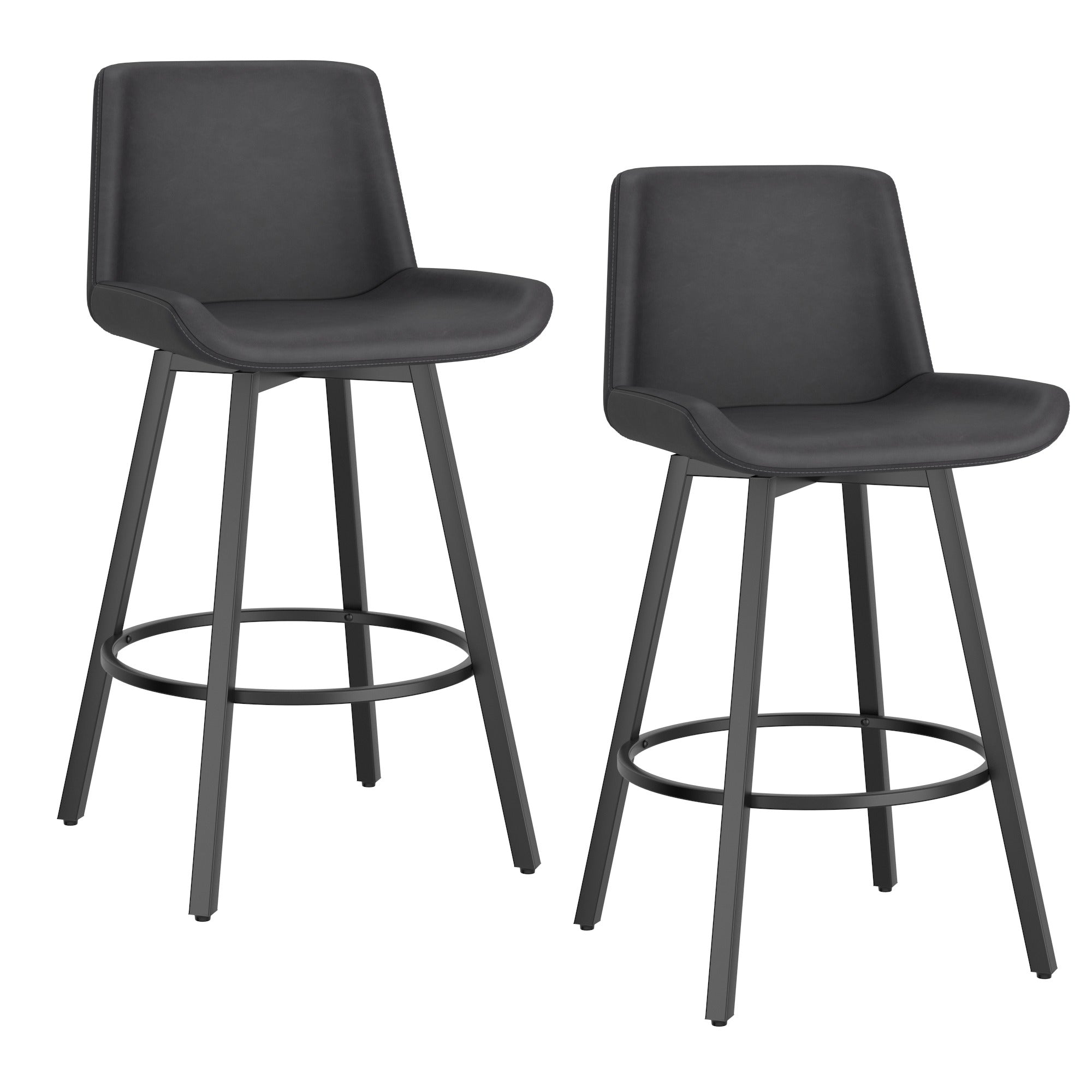Fern-26'' Tabouret de bar, ensemble de 2
