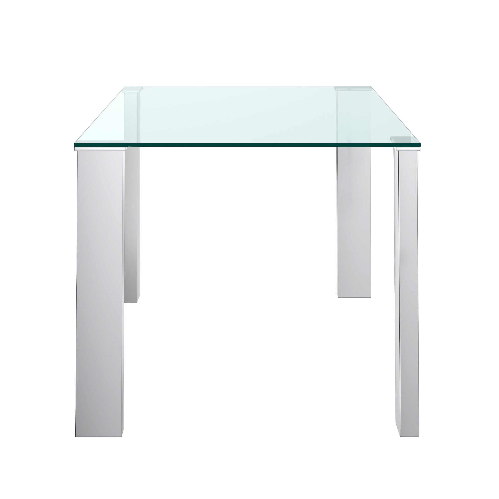 Frankfurt/Maxim 5pc Dining Set in Chrome