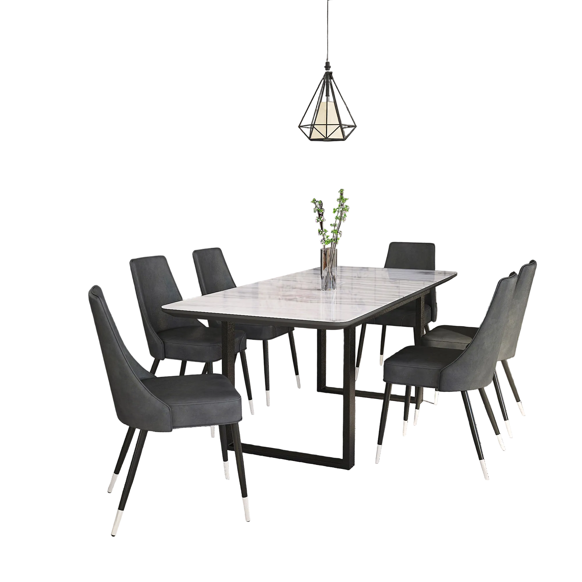 Gavin Silvano Gy-7Pc Dining Set