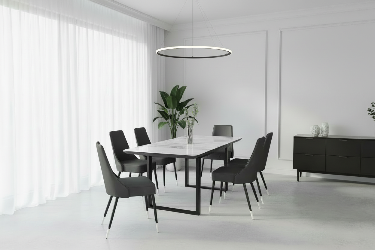 Gavin Silvano Gy-7Pc Dining Set