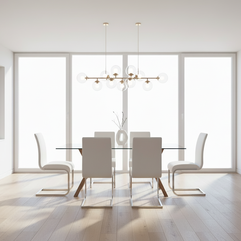 Stark Wal/Maxim Wt-7Pc Dining Set