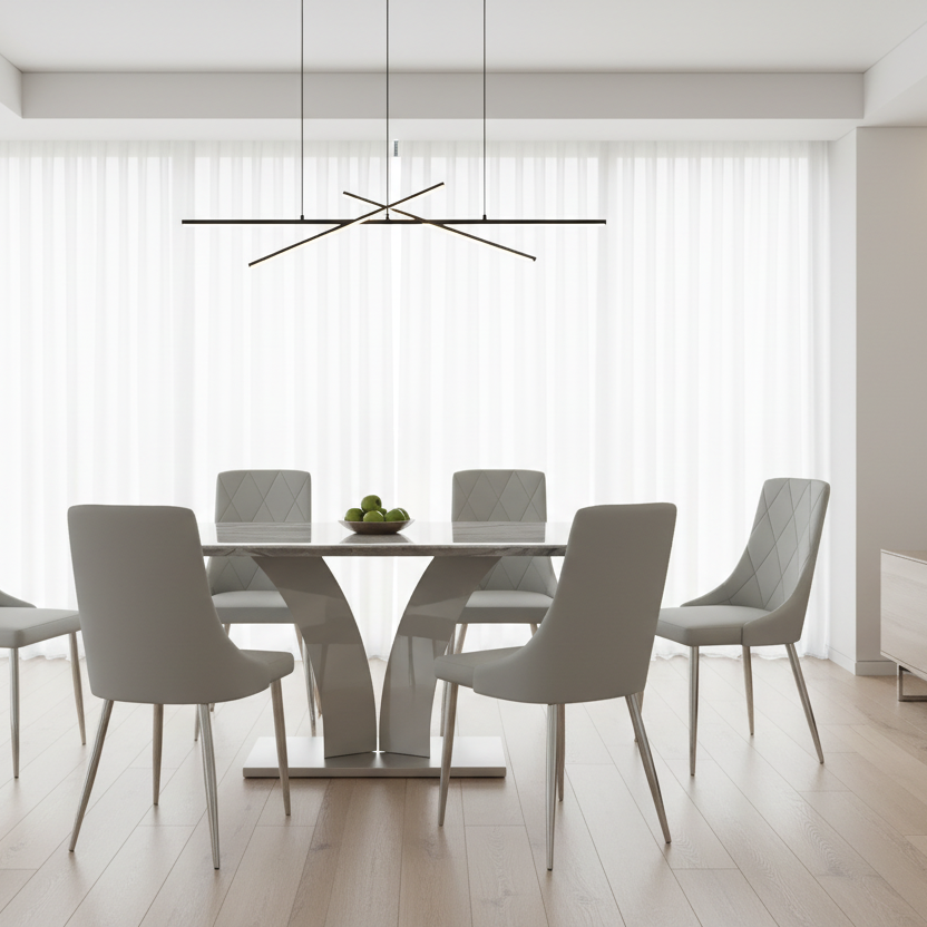 Napoli Devo Lg-7Pc Dining Set