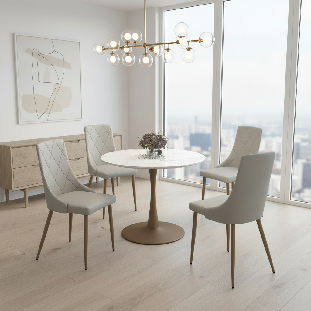 Ensemble de salle à manger Zilo Sm Gd Antoine Lg-5 pièces