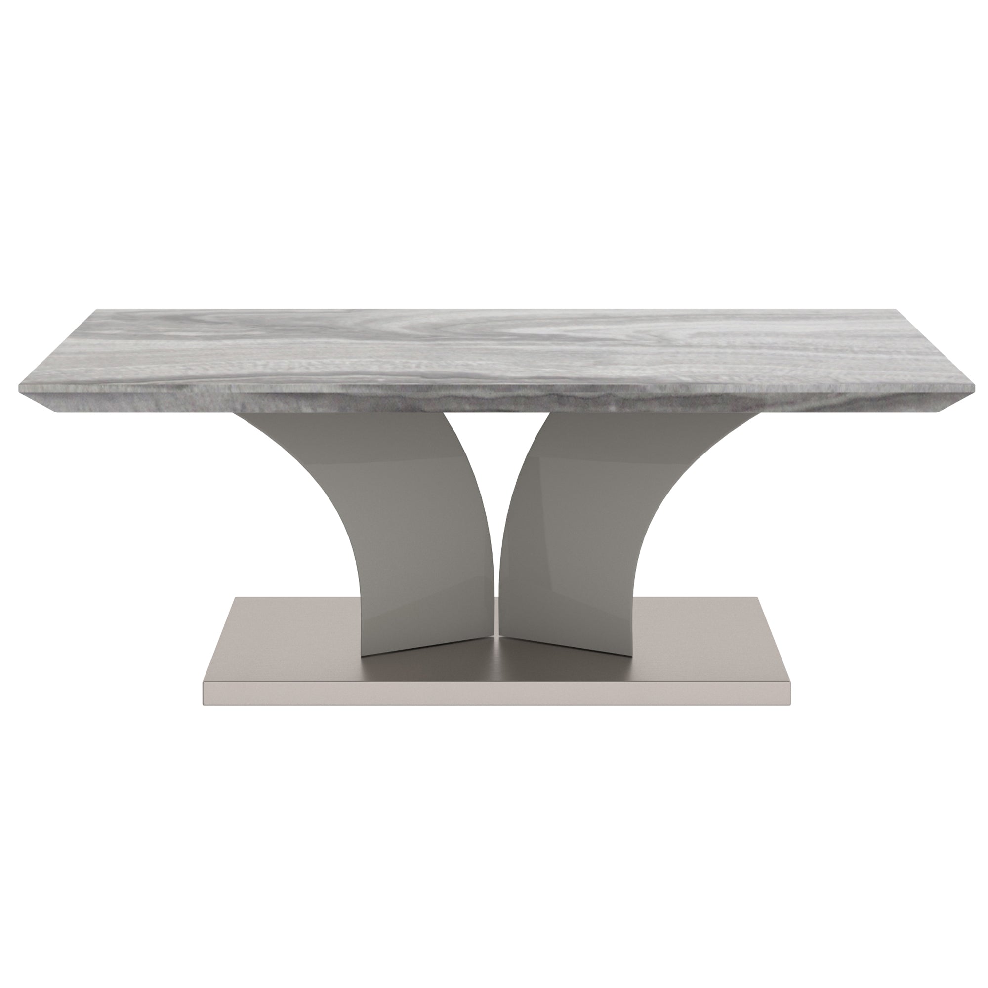 Table basse Napoli en gris clair