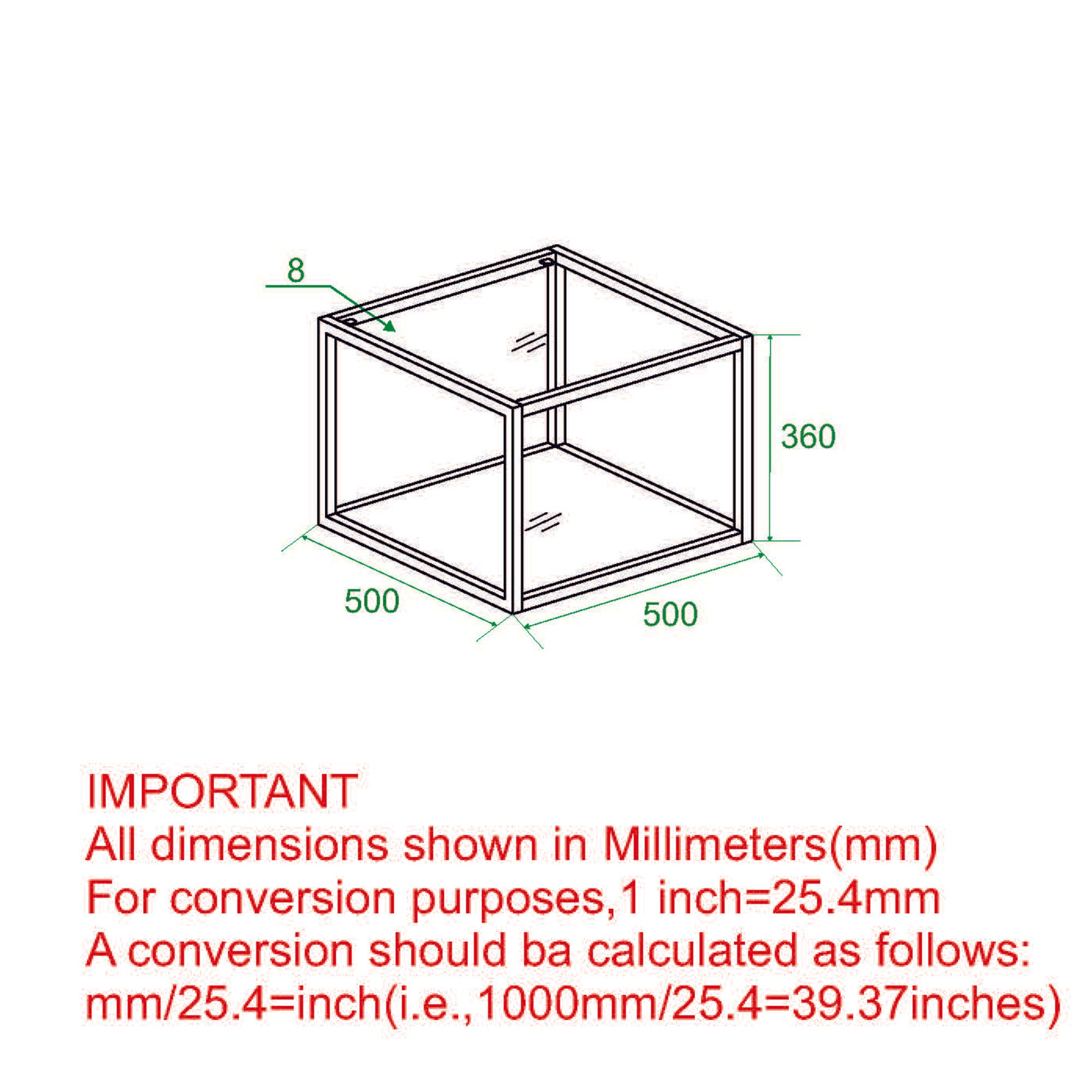 Petite table basse carrée Casini en argent