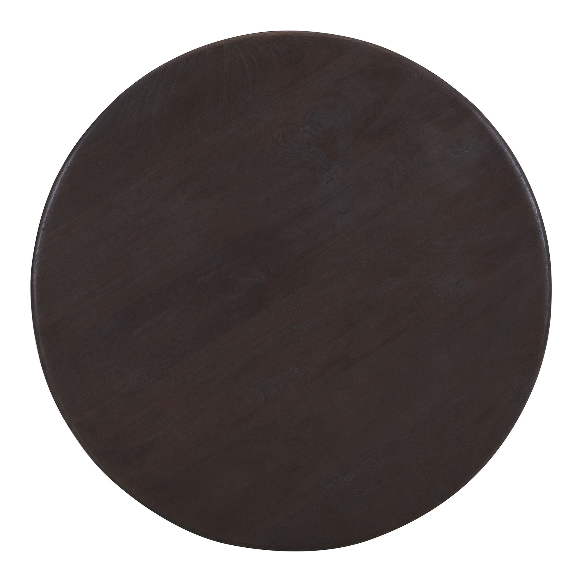 Table basse ronde Cabot couleur moka