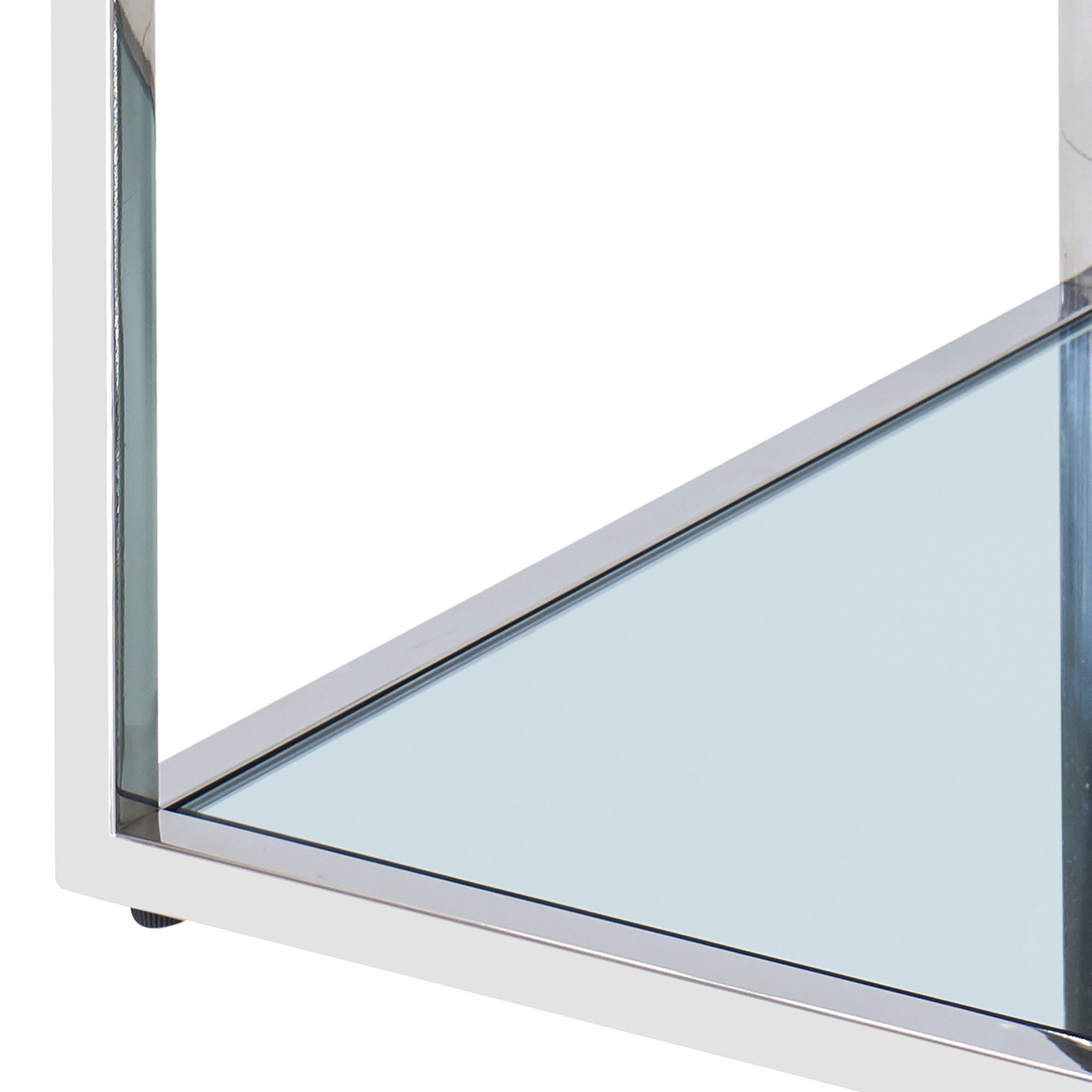 Ensemble de 3 petites tables basses Casini en argent