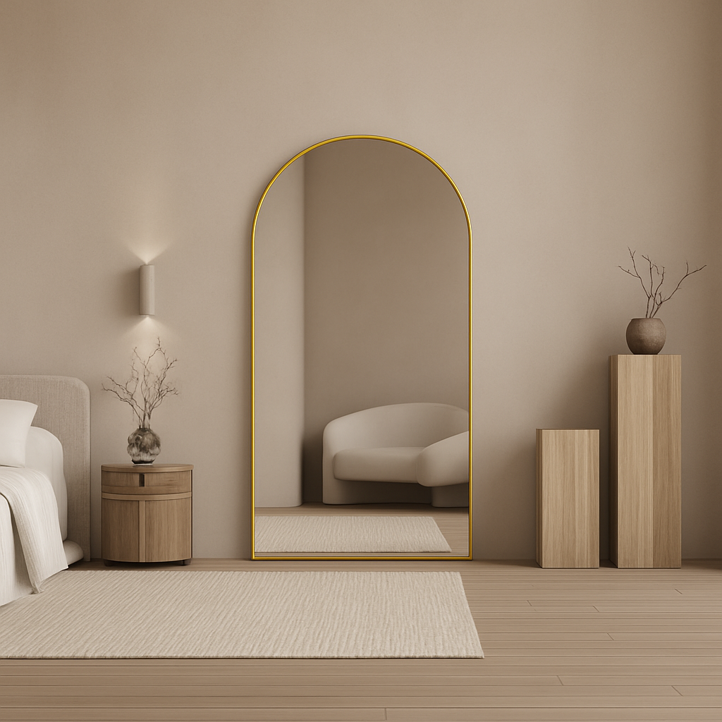 Sofia Gold Mirror 80"