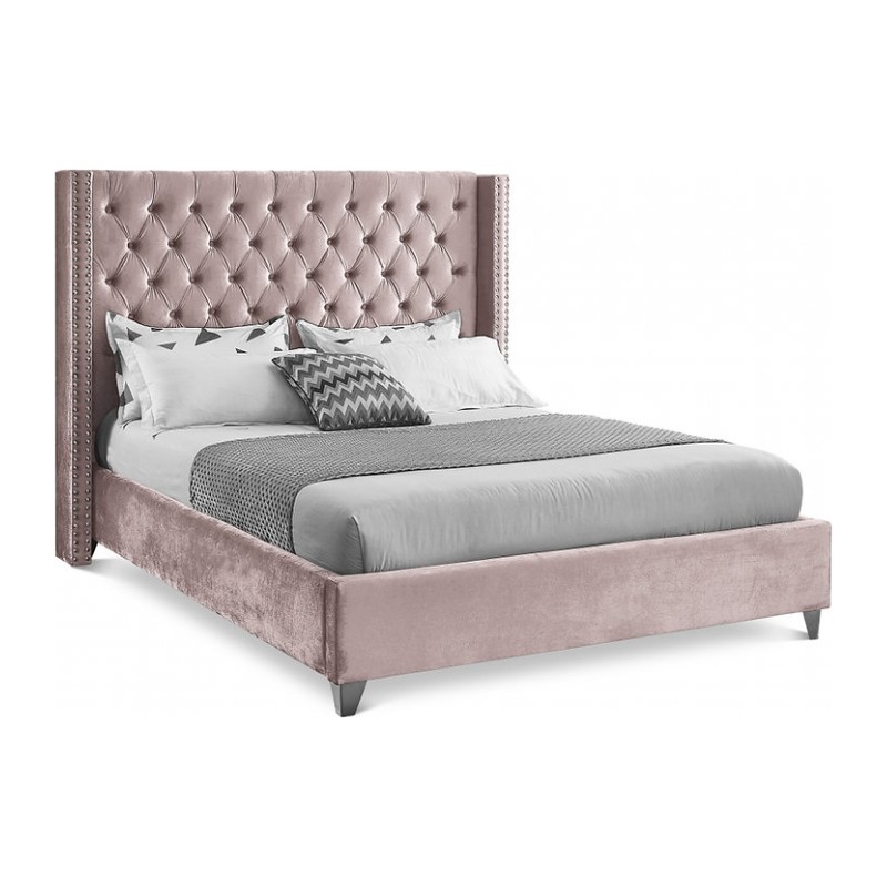 Lit rose de style contemporain IF-5895