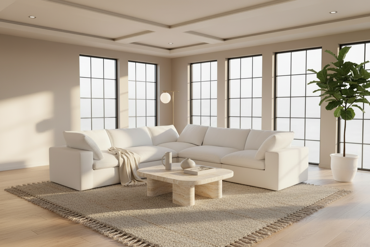 Zen Sky Cloud Sectional Sofa