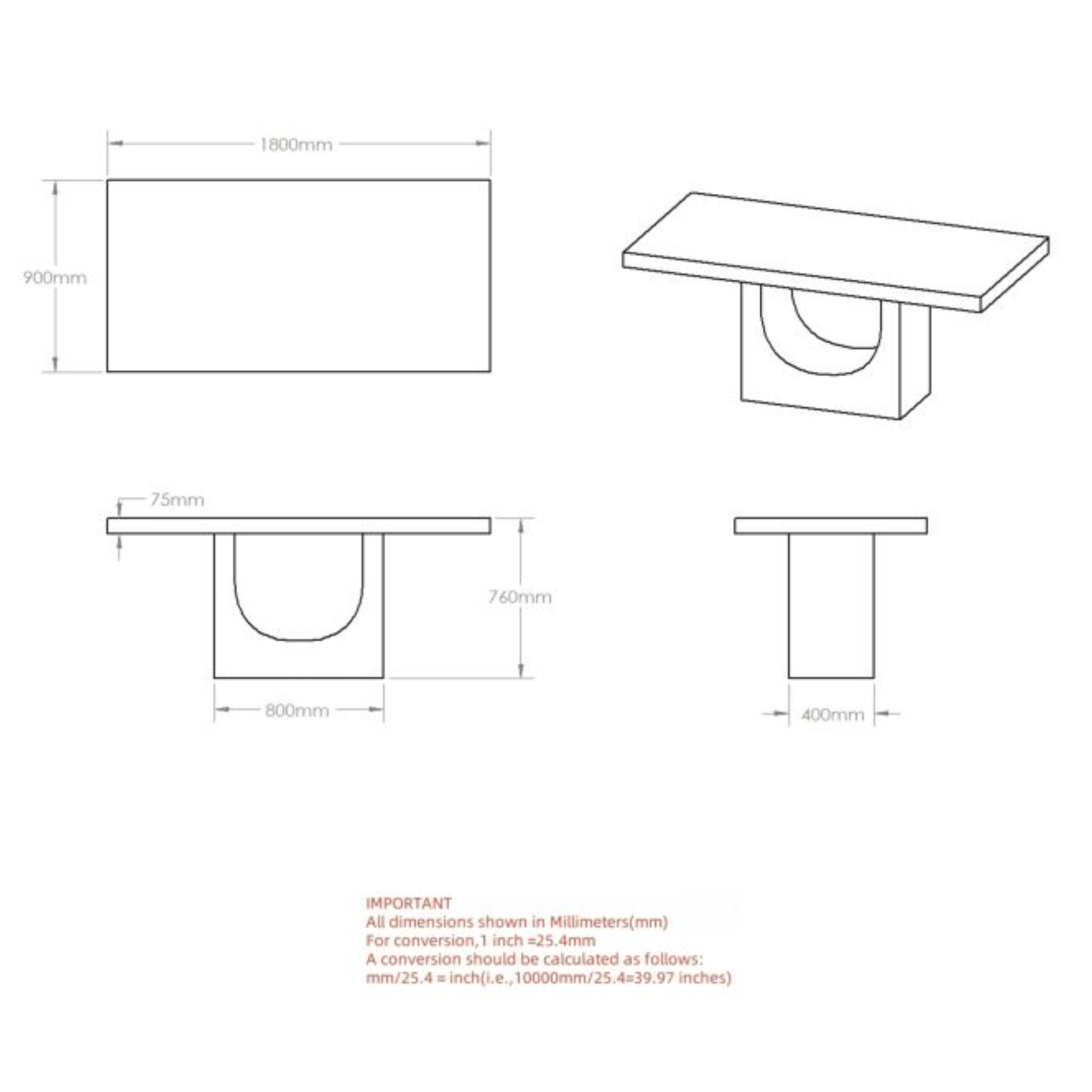 Aurelia Rectangular Dining Table
