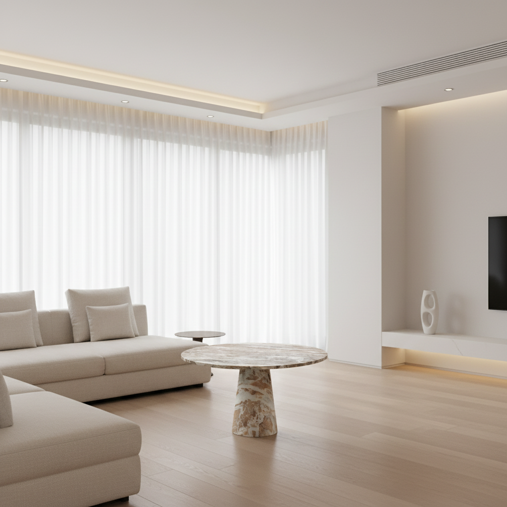 Table basse en marbre Belinda GY-CT-05671C