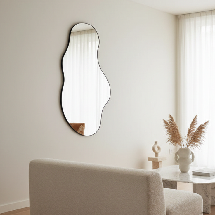 Mira Frameless Mirror 60"