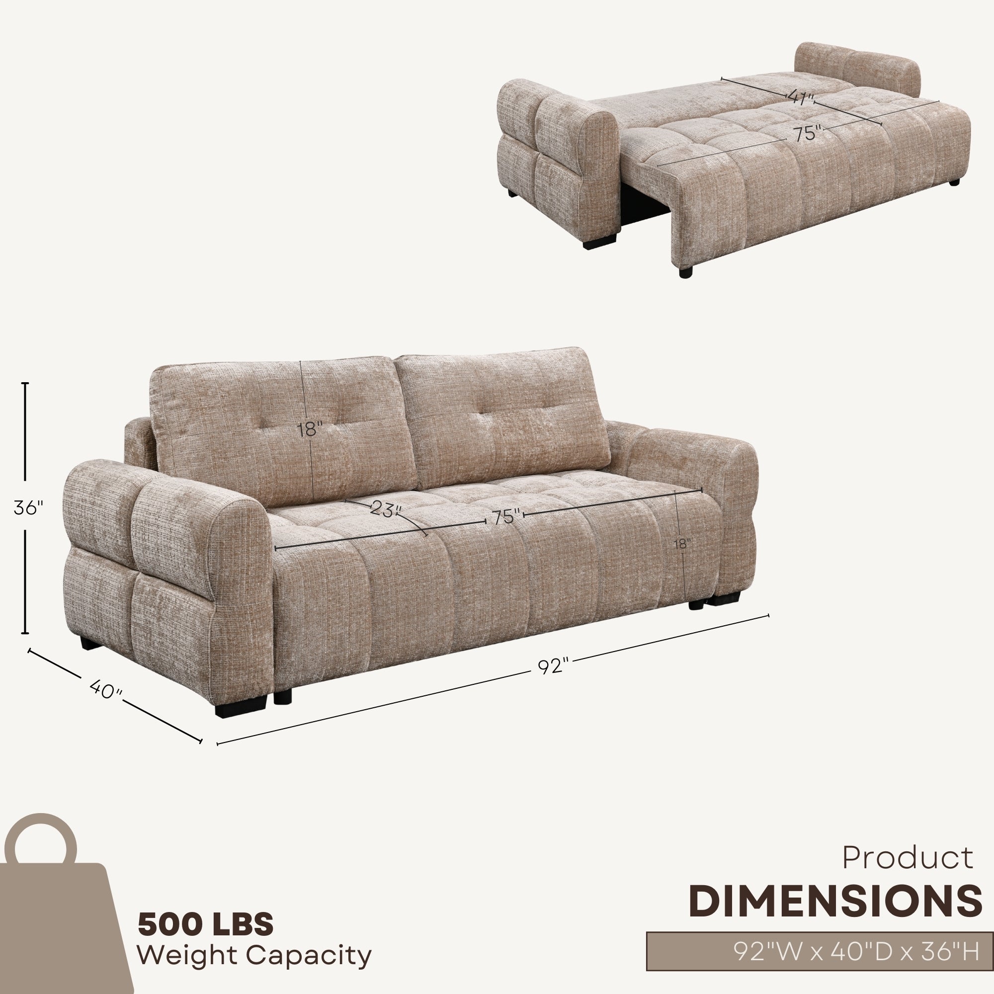 Cara Sofa Bed