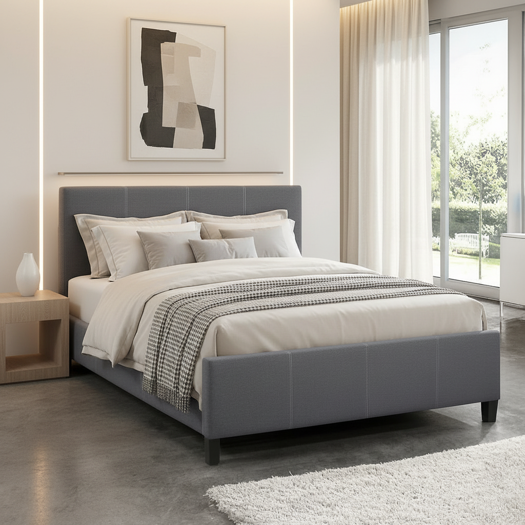 Lit IF-5430 avec coutures contrastées