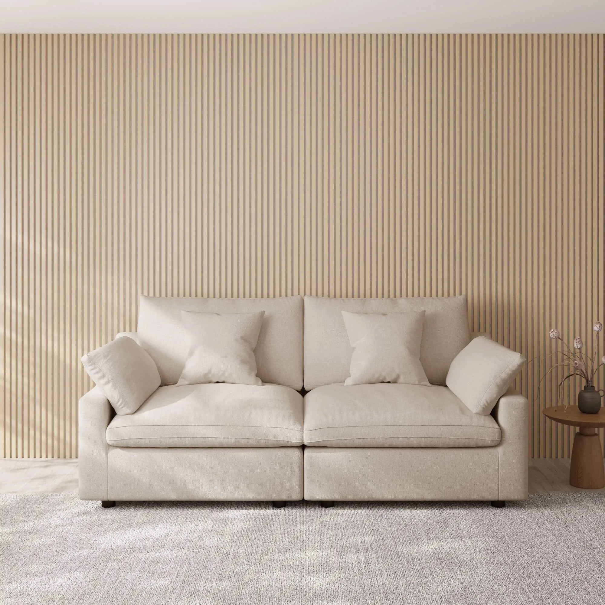 Sky Cloud Slope Sectional Sofa