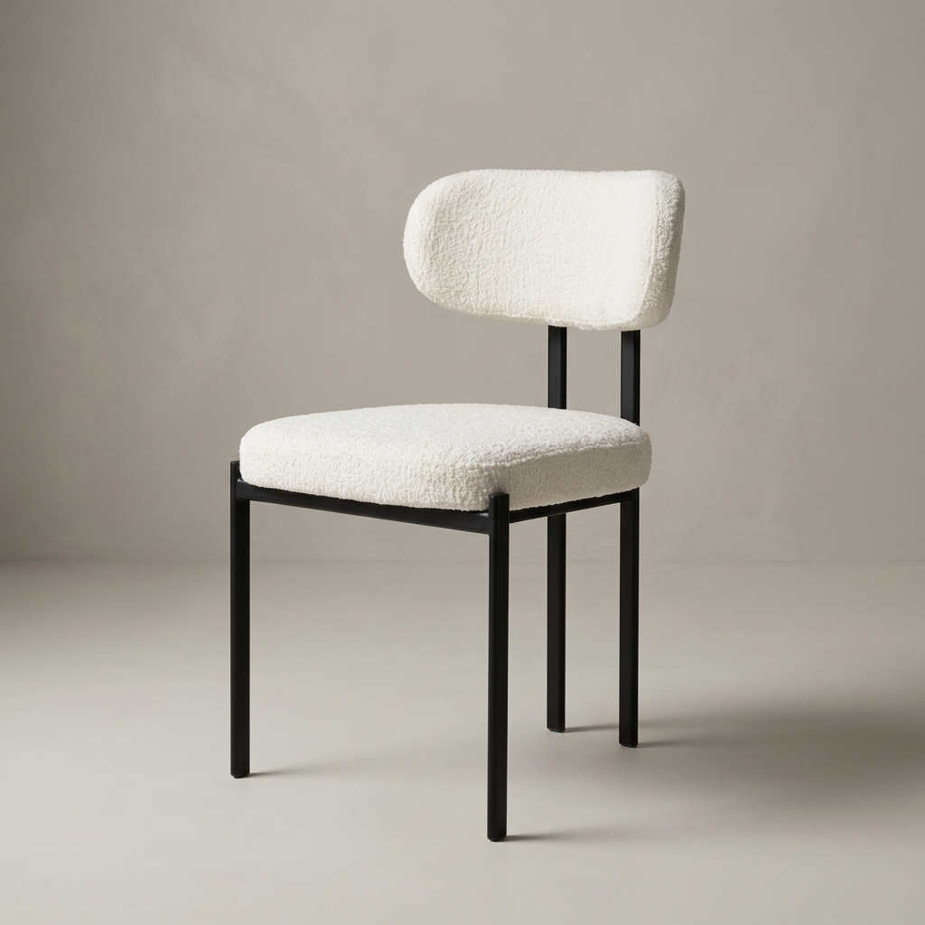 Otis Dining Chair GY-DC-8557 GF04-2 cream fabric