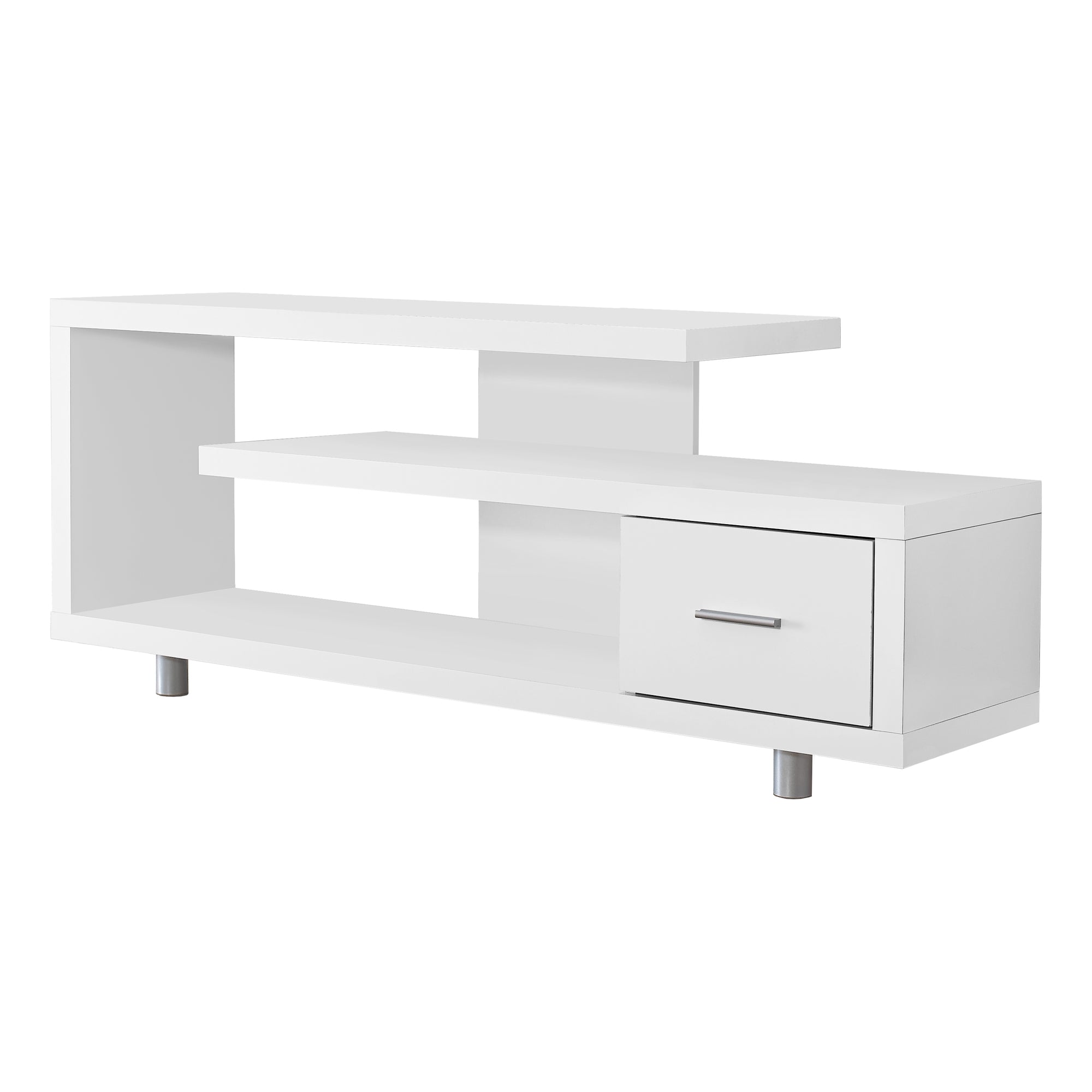 TV STAND - 60"L / ESPRESSO WITH 1 DRAWER