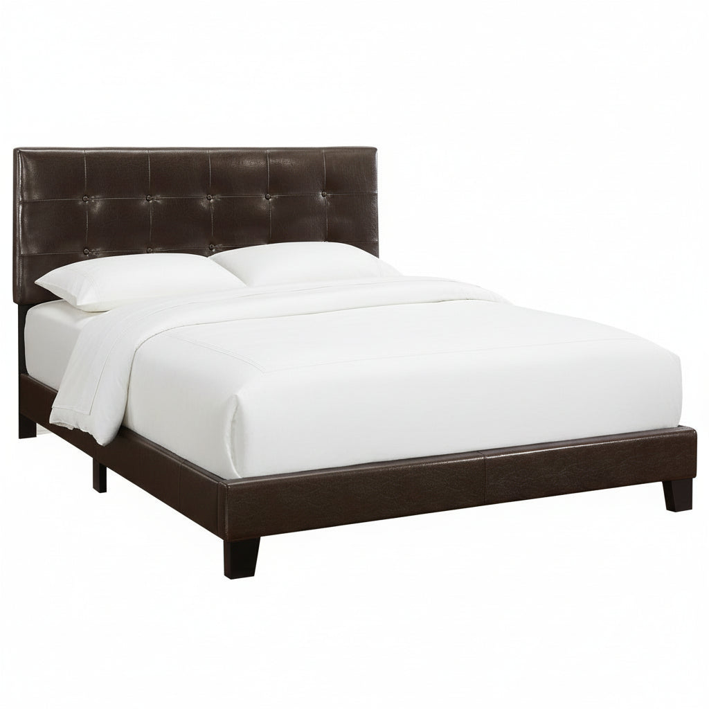 BED - QUEEN SIZE / GREY LINEN
