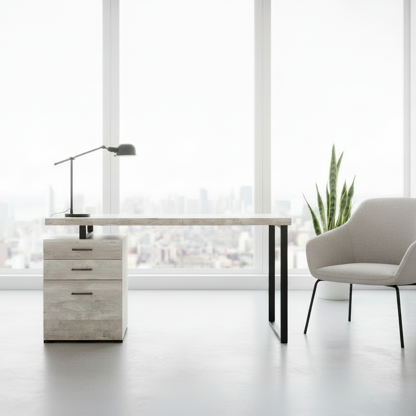 COMPUTER DESK - 48"L / ESPRESSO LEFT OR RIGHT FACING