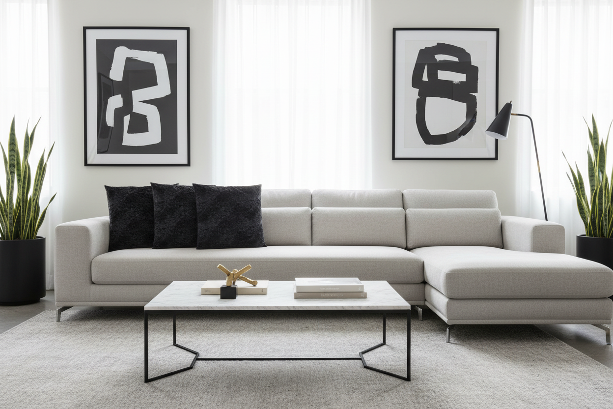 COUSSIN - 18"X 18" / VELOURS À PLUMES TAUPE CLAIR / 1PC