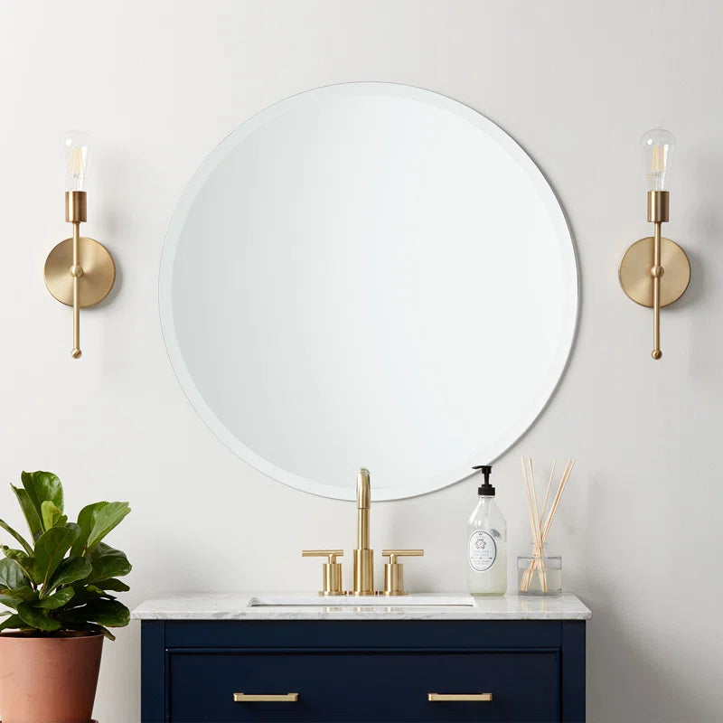 Opal Frameless Mirror 35"