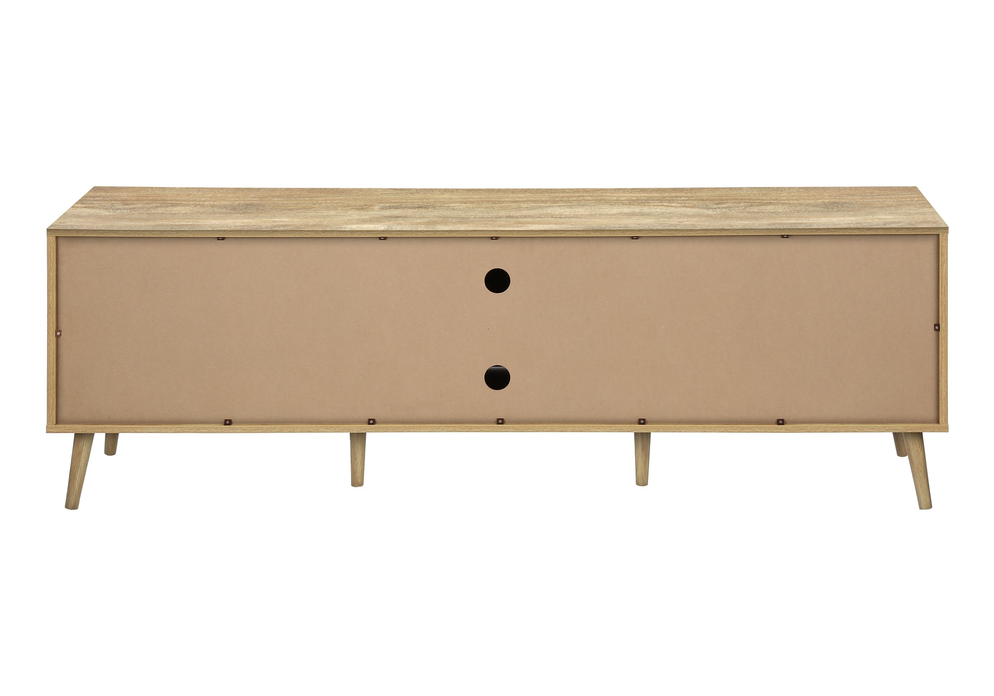 MEUBLE TV - 72"L / NOYER AVEC RANGEMENT