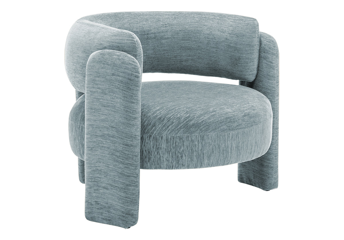 ACCENT CHAIR - 29""H / GREY FABRIC