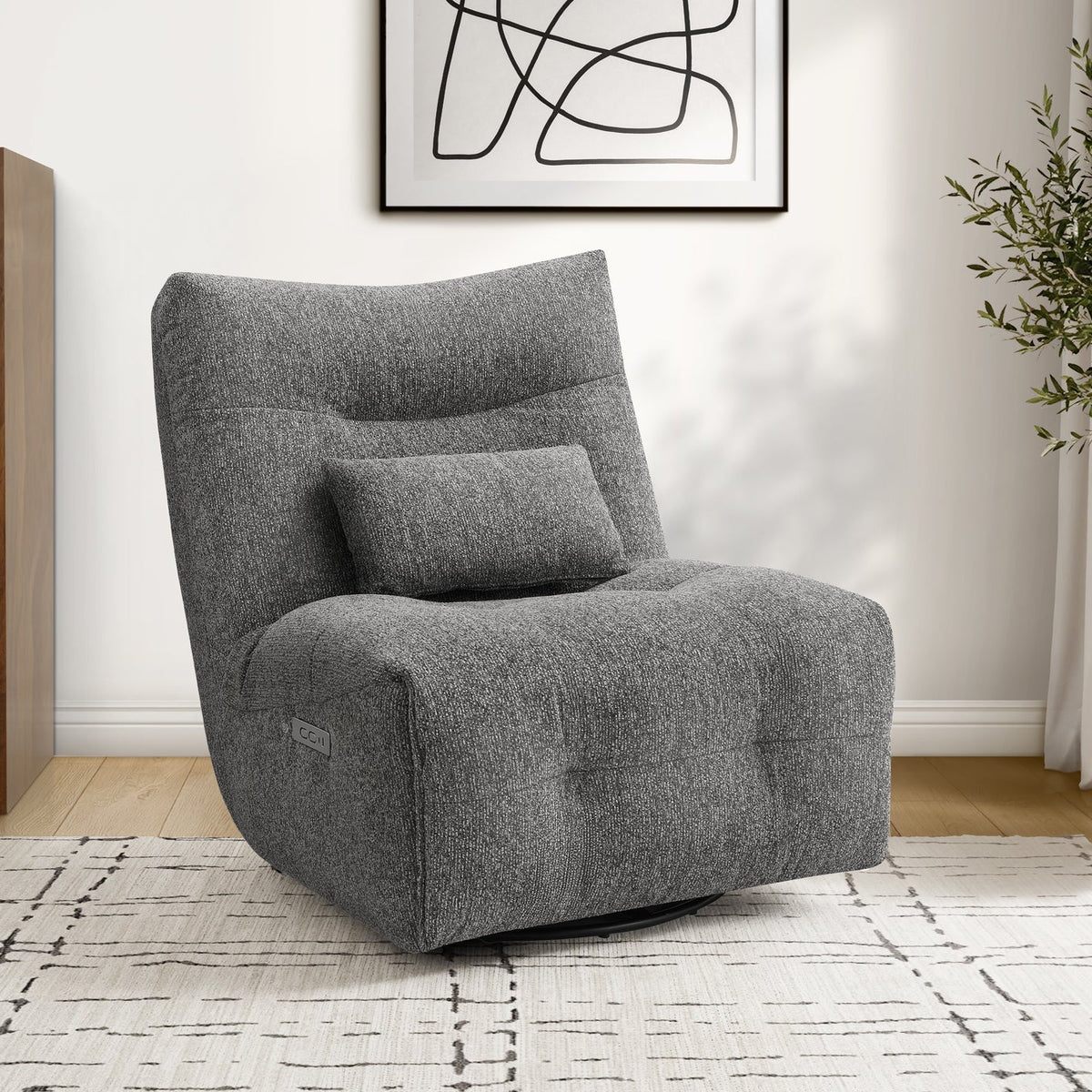 RECLINING CHAIR - POWER MASSAGE / SWIVEL GLIDER