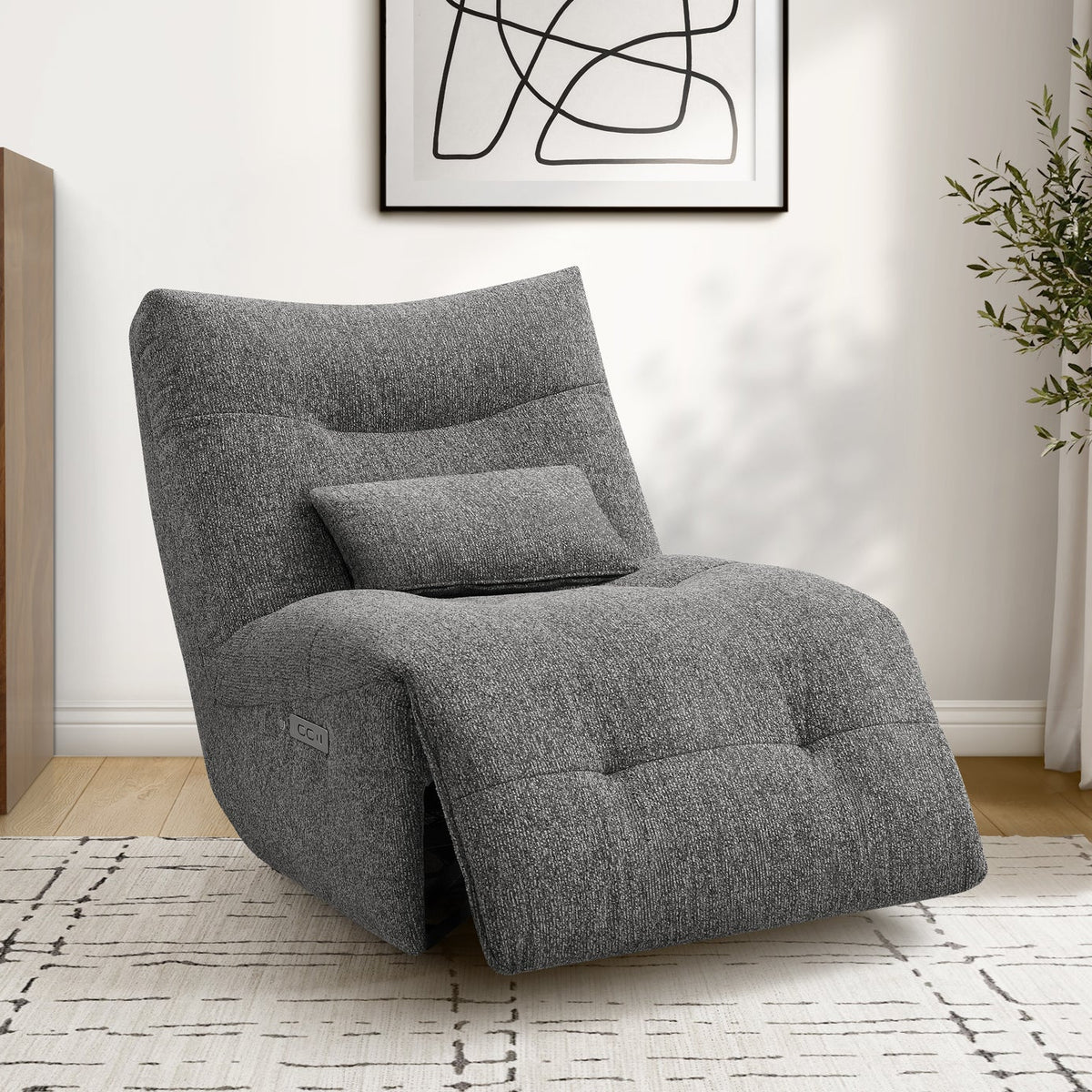 RECLINING CHAIR - POWER MASSAGE / SWIVEL GLIDER