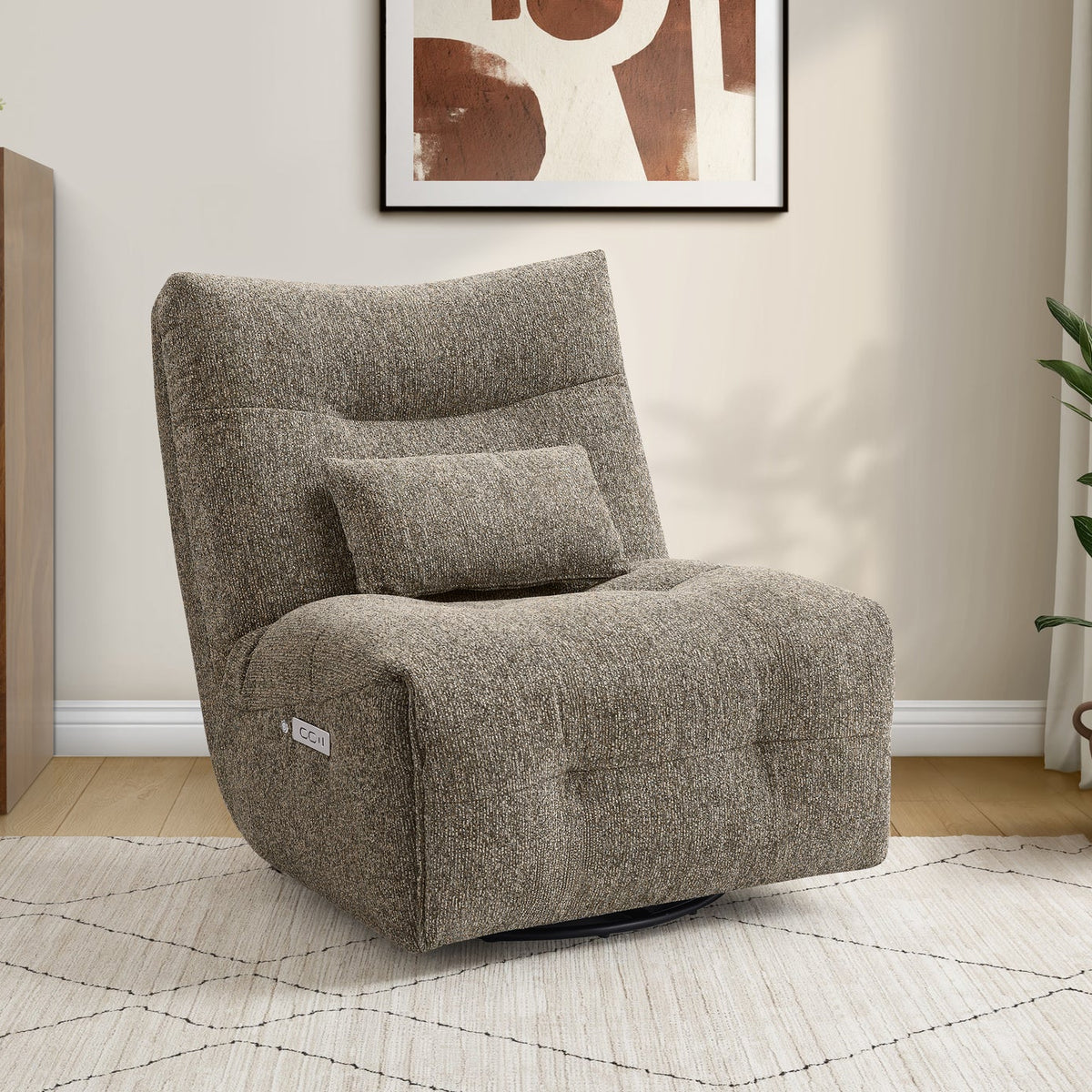 RECLINING CHAIR - POWER MASSAGE / SWIVEL GLIDER