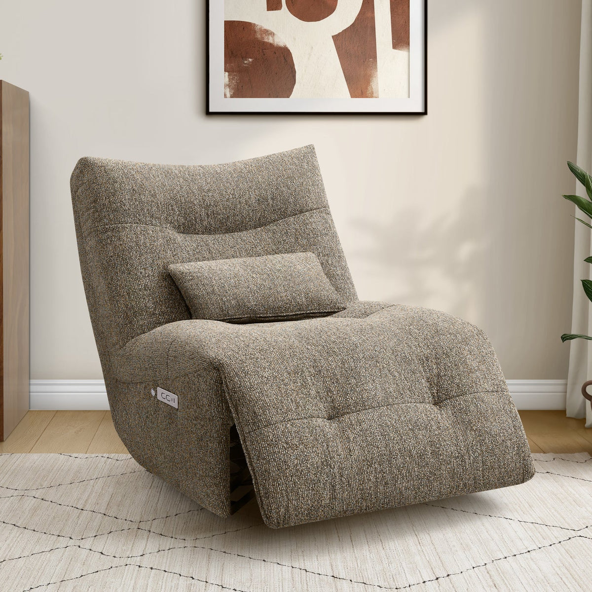 RECLINING CHAIR - POWER MASSAGE / SWIVEL GLIDER