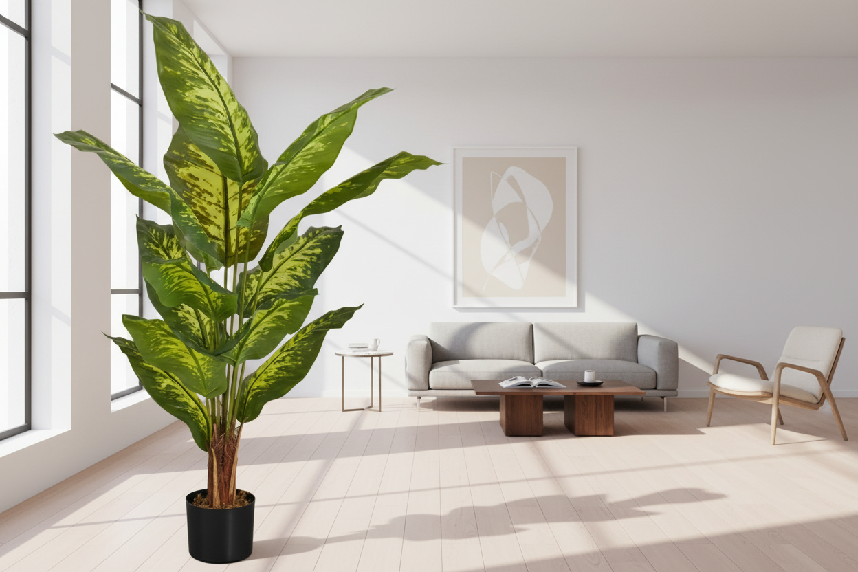 ARTIFICIAL PLANT - 47"H / INDOOR EVERGREEN IN A 5" POT