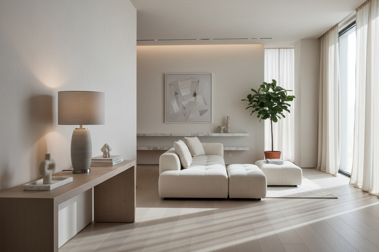 LIGHTING - 25"H TABLE LAMP GREY CERAMIC GREY SHADE MODERN